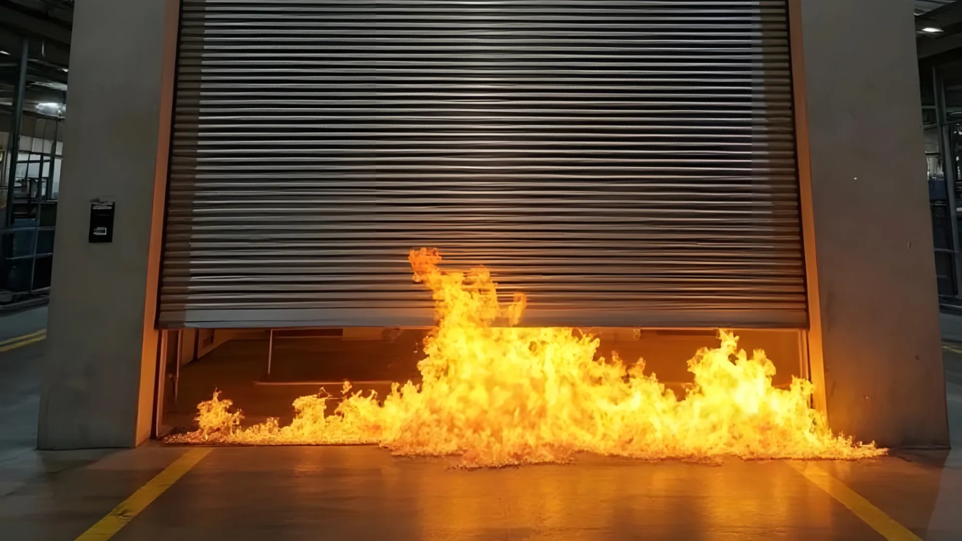 Heavy-Duty Fire Rated Shutter Installation