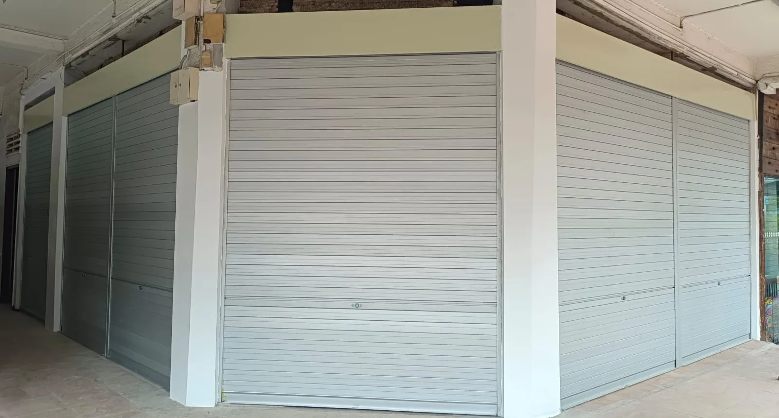 New shutter Installed
