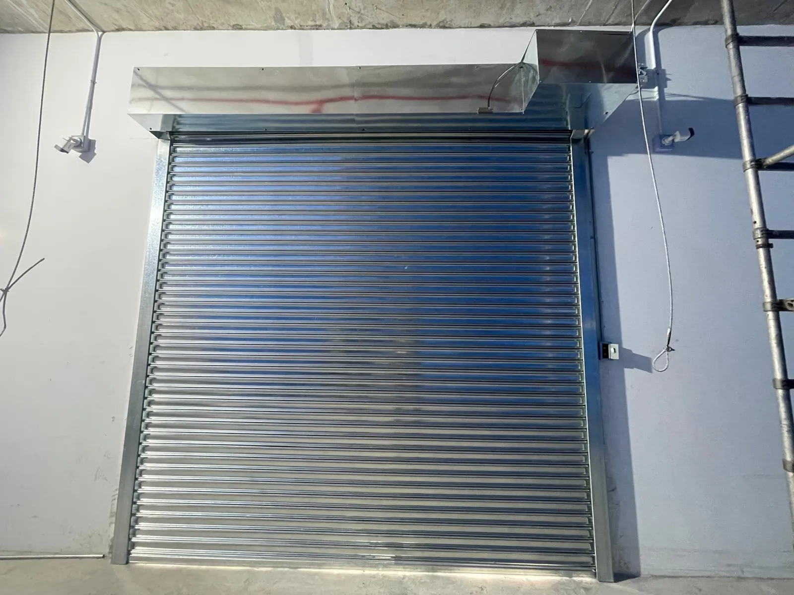 2 Hour Fire Rated Roller Shutter Installation at Supply Chain City