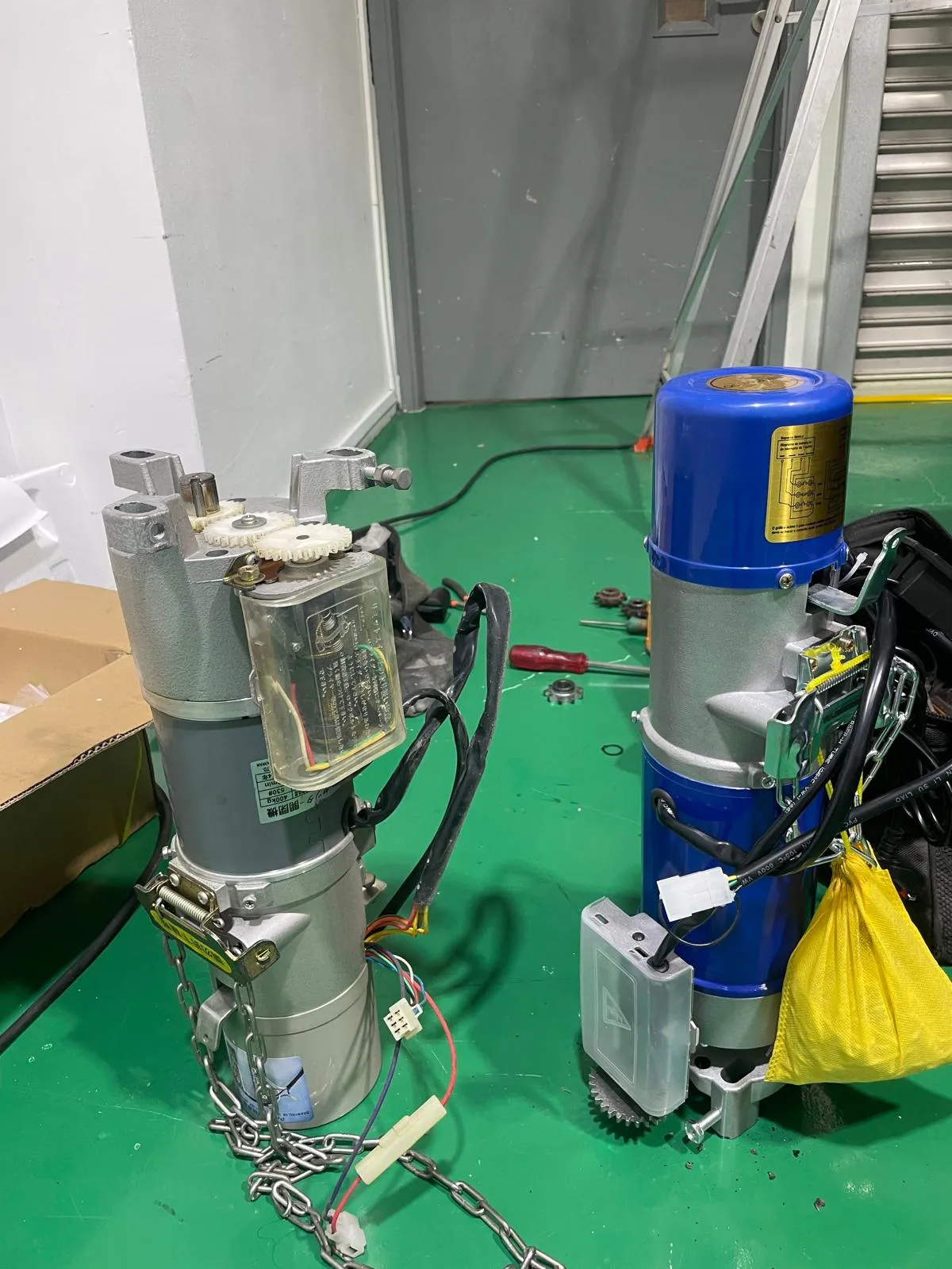 600kg Heavy Duty Roller Shutter Motor Replacement & Calibration in Singapore