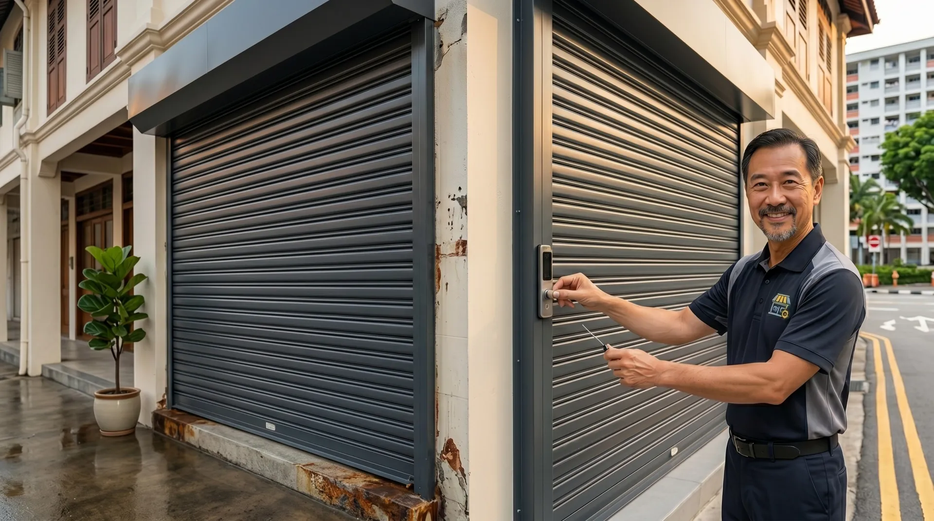 Roller Shutter Renovation & Upgrades Service in Singapore - Professional Installation & Repair