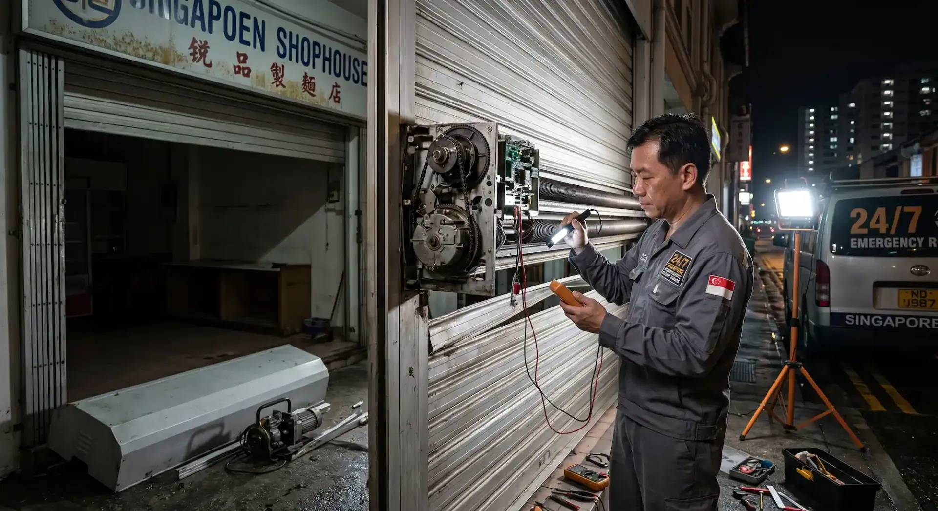 24/7 Emergency Roller Shutter Repair Service in Singapore Service in Singapore - Professional Installation & Repair
