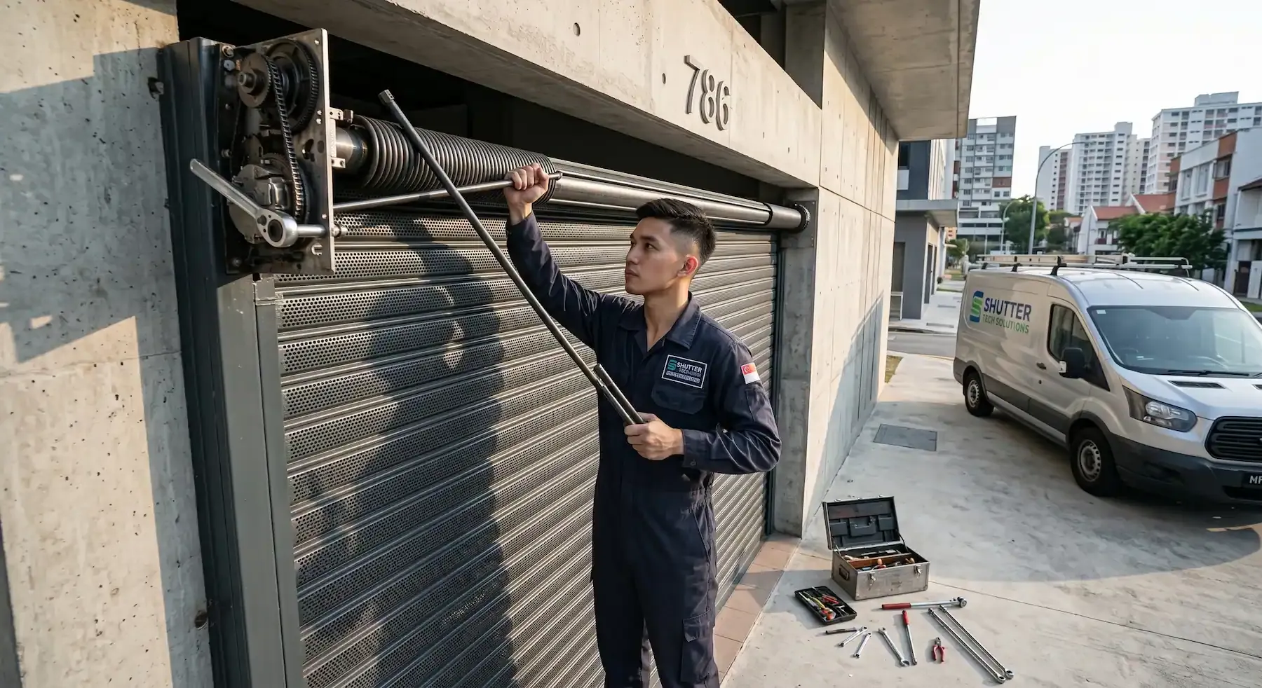 24/7 Emergency Roller Shutter Repair Service in Singapore